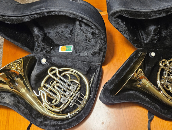 New musical instruments for Cannara’s boys and girls band